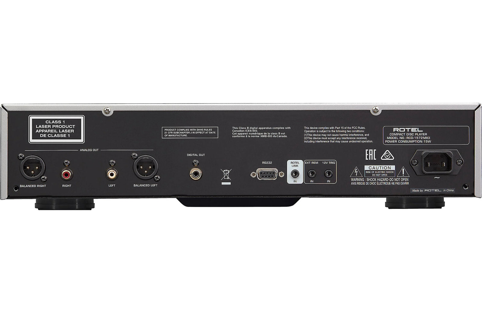 Rotel RCD-1572 MKII CD Player - Safe and Sound HQ