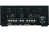 Back view of the Rotel RMB-1555 5 Channel Power Amplifier showing connections and ports.