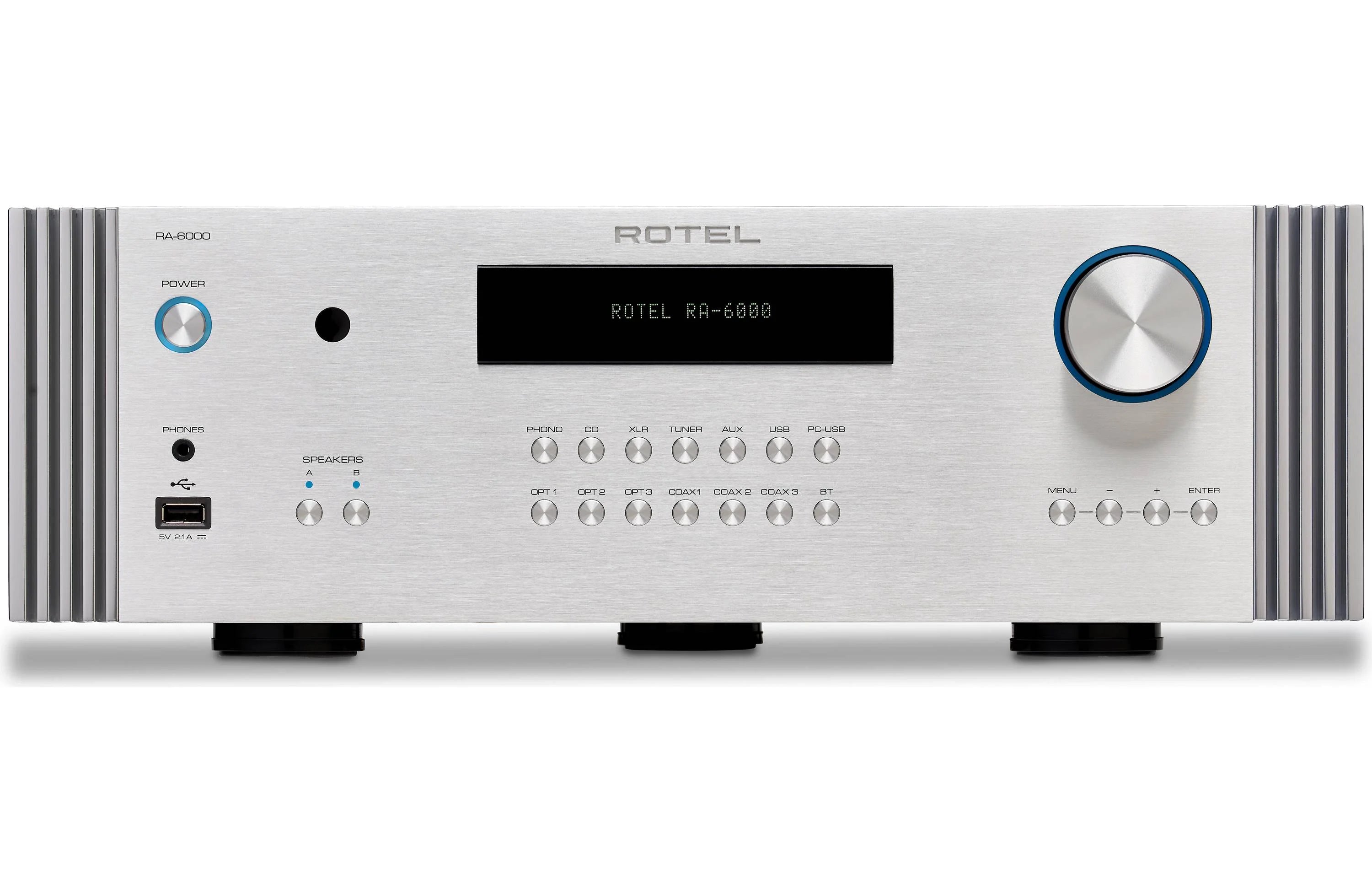 Rotel RA-6000 Diamond Series Integrated Amplifier with Built-in DAC and Bluetooth - Safe and Sound HQ