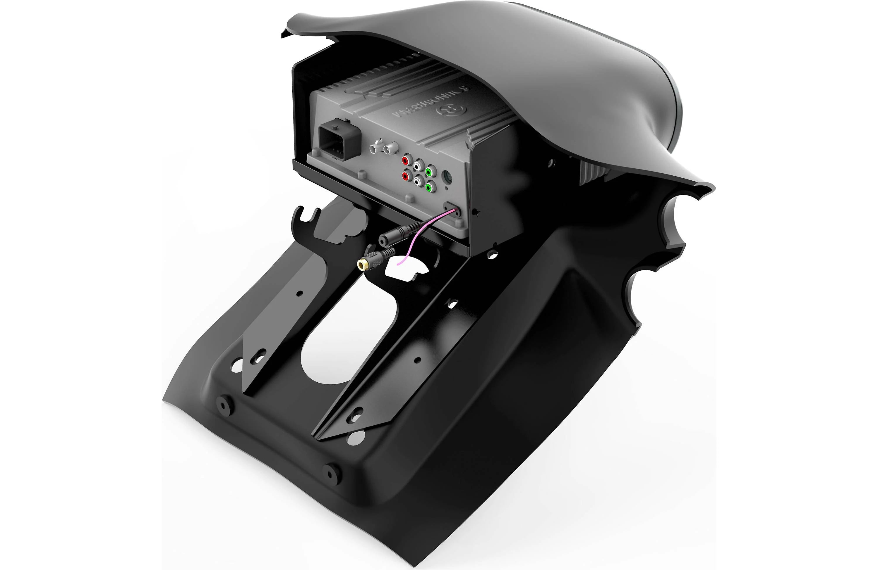 Soundstream HDHU.9813RG Digital Multimedia Receiver for Select 1998-2013 Harley-Davidson Road Glide Motorcycles - Safe and Sound HQ