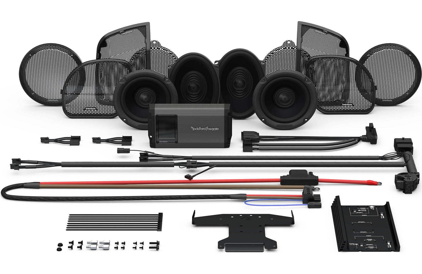 Rockford Fosgate HD14CVO-STG2 CVO Stage 2 Kit for 2014+ Street Glide & Road Glide Harley-Davidson - Safe and Sound HQ