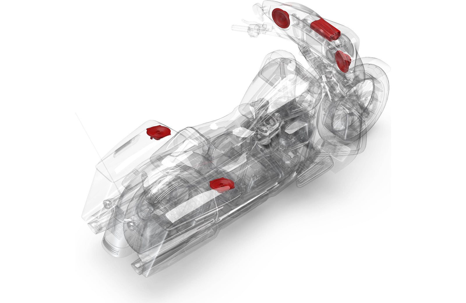 Rockford Fosgate HD14CVO-STG2 CVO Stage 2 Kit for 2014+ Street Glide & Road Glide Harley-Davidson - Safe and Sound HQ