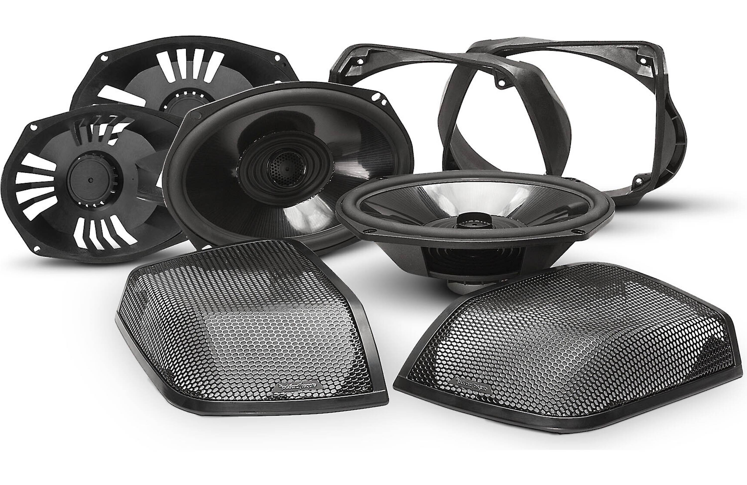 Rockford Fosgate HD14-PMX-STG2 Stage 3 Kit with PMX-HD14 for 2014+ Street Glide & Road Glide Harley-Davidson - Safe and Sound HQ