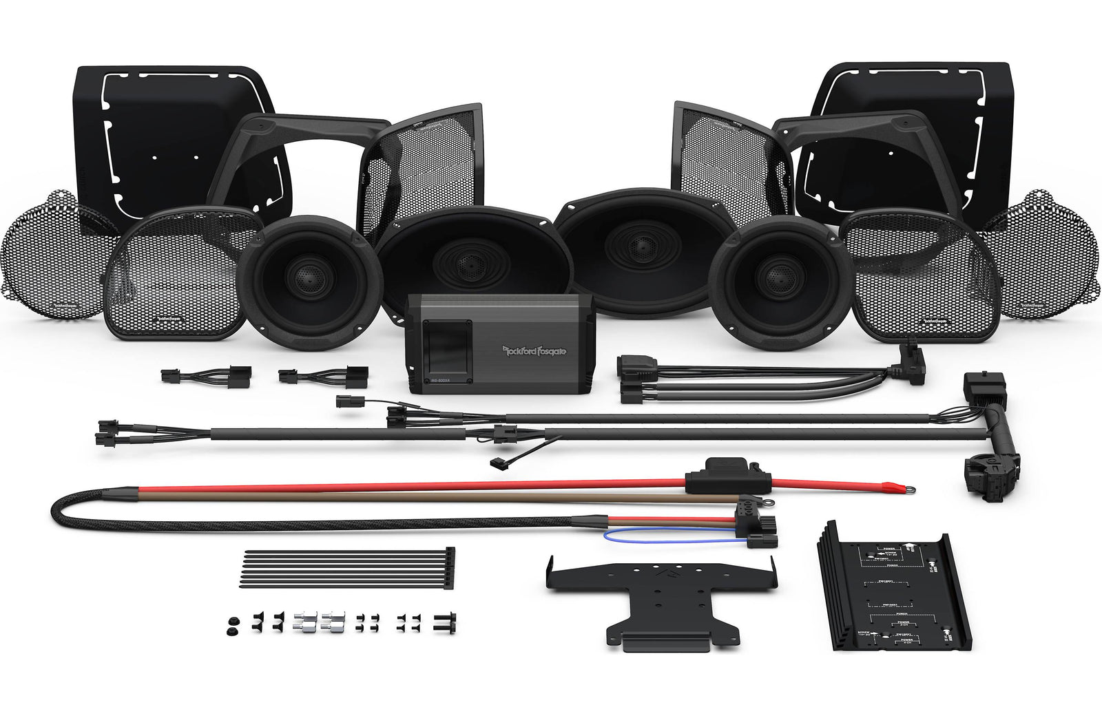 Rockford Fosgate HD14-STG3 Stage 3 Kit for 2014+ Street Glide & Road Glide Harley-Davidson - Safe and Sound HQ