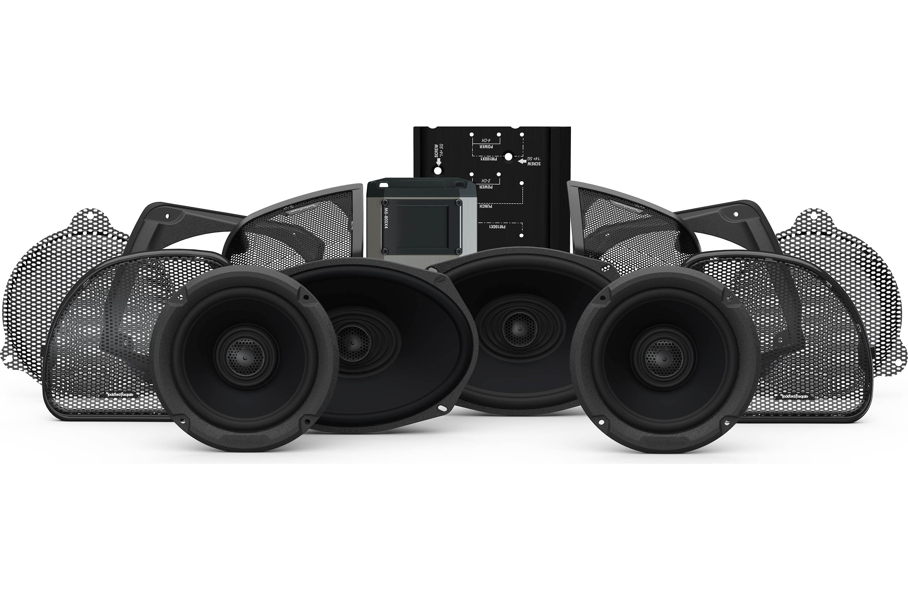 Rockford Fosgate HD14-STG3 Stage 3 Kit for 2014+ Street Glide & Road Glide Harley-Davidson - Safe and Sound HQ