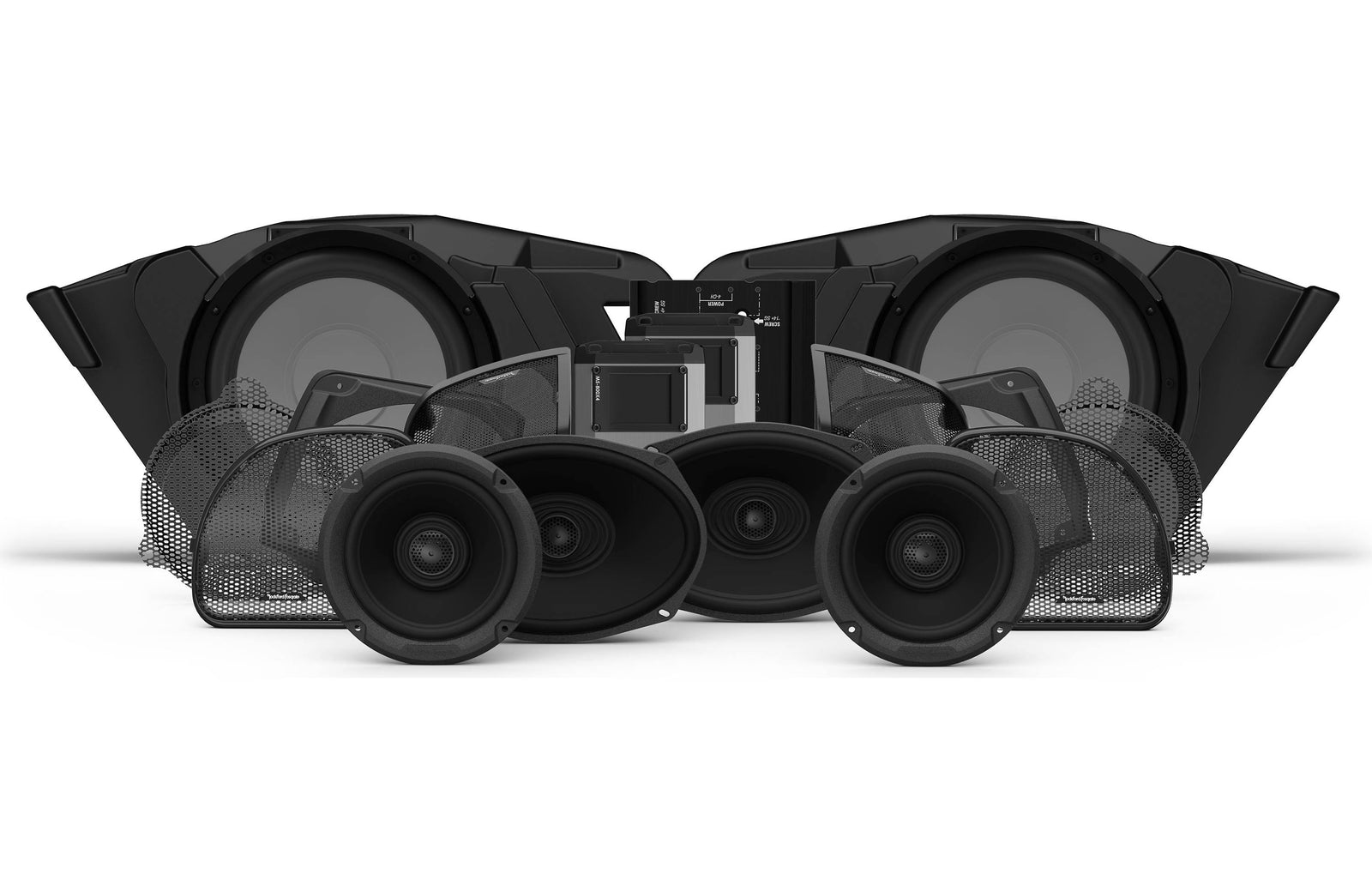 Rockford Fosgate HD14-STG5 Stage 5 Kit for 2014+ Street Glide & Road Glide Harley-Davidson - Safe and Sound HQ