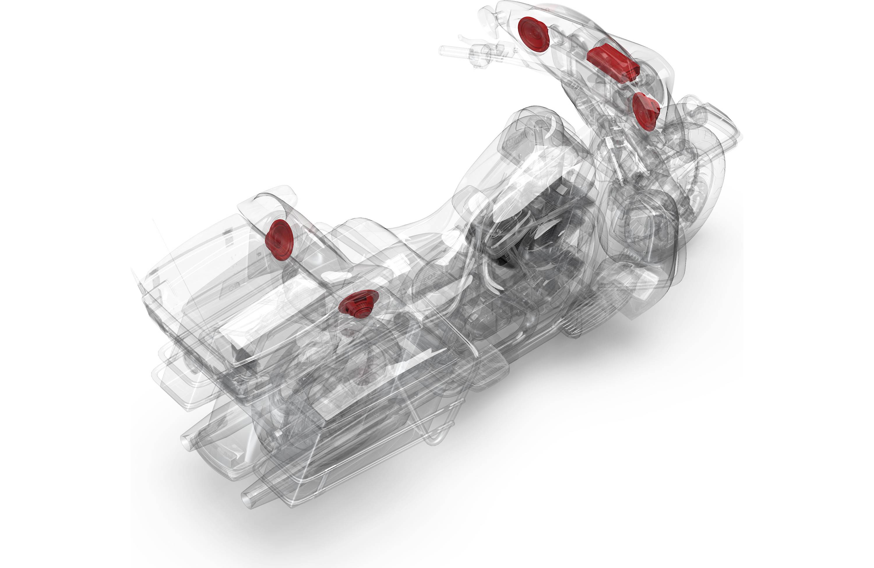 Rockford Fosgate HD14U-STG2 Ultra Stage 2 Kit for 2014+ Street Glide & Road Glide Harley-Davidson - Safe and Sound HQ
