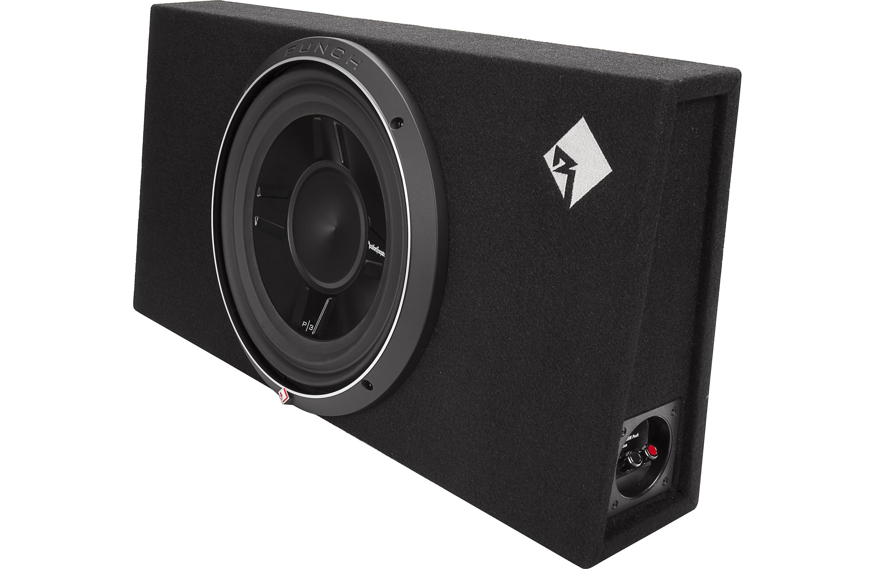 Rockford Fosgate P3S-1X12 Punch Single P3 12" Shallow Loaded Enclosure - Safe and Sound HQ
