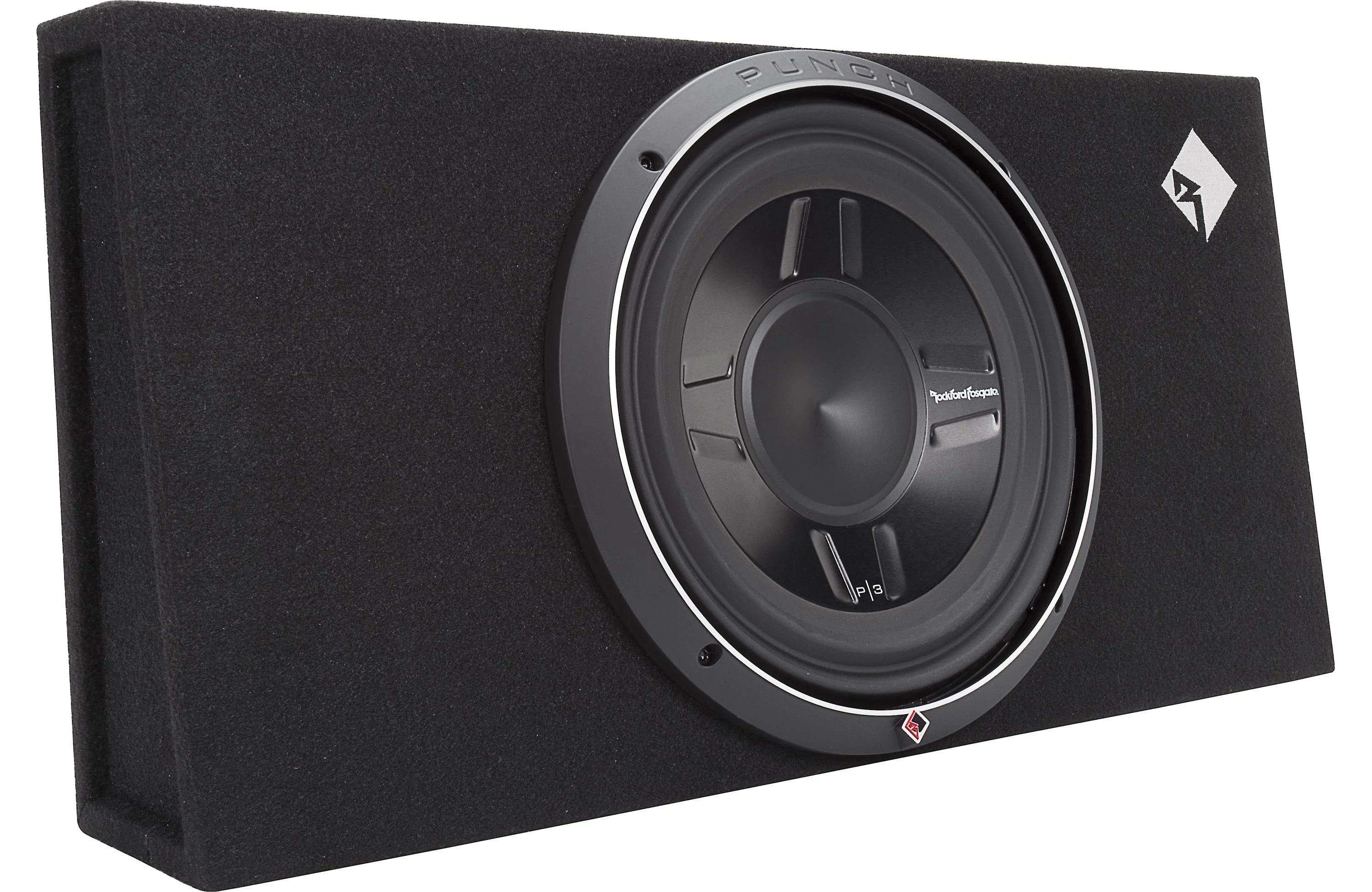 Rockford Fosgate P3S-1X12 Punch Single P3 12" Shallow Loaded Enclosure - Safe and Sound HQ