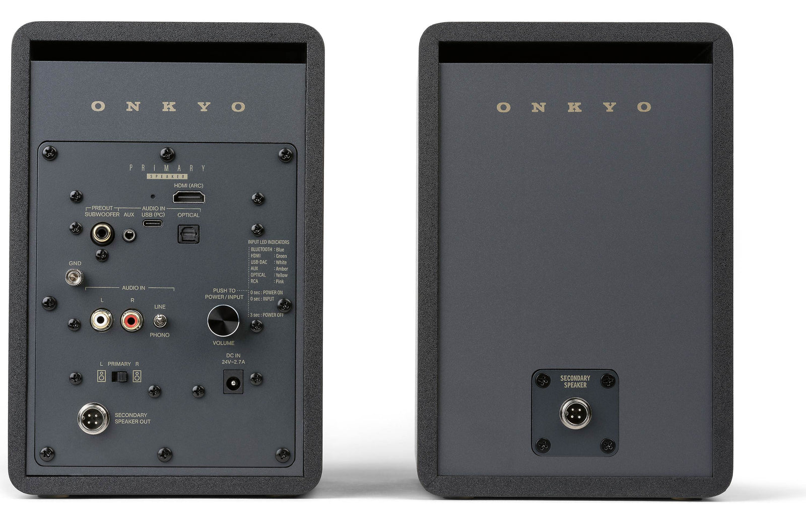 Onkyo GX-30ARC Creator Series Powered Monitor Speaker (Pair) - Safe and Sound HQ