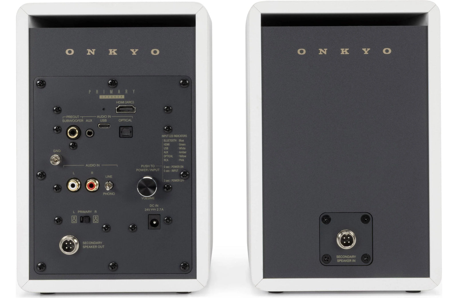 Onkyo GX-30ARC Creator Series Powered Monitor Speaker (Pair) - Safe and Sound HQ