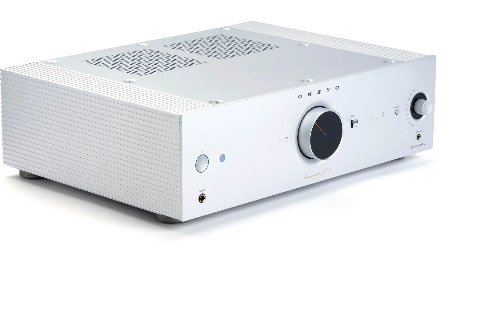 Onkyo P-80 Icon Series Stereo Preamplifier with HDMI, Wi-Fi, Bluetooth, and Apple Airplay 2