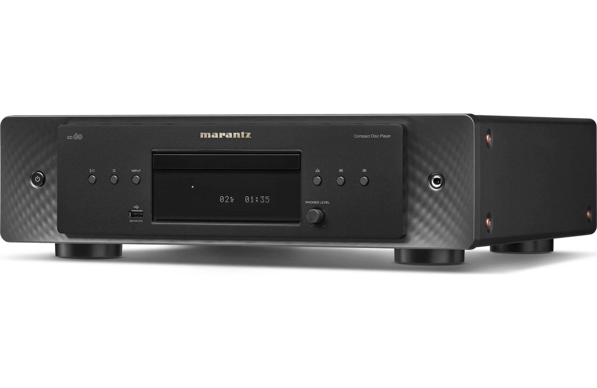 Marantz CD60 Single-Disc CD Player with USB Open Box - Safe and Sound HQ