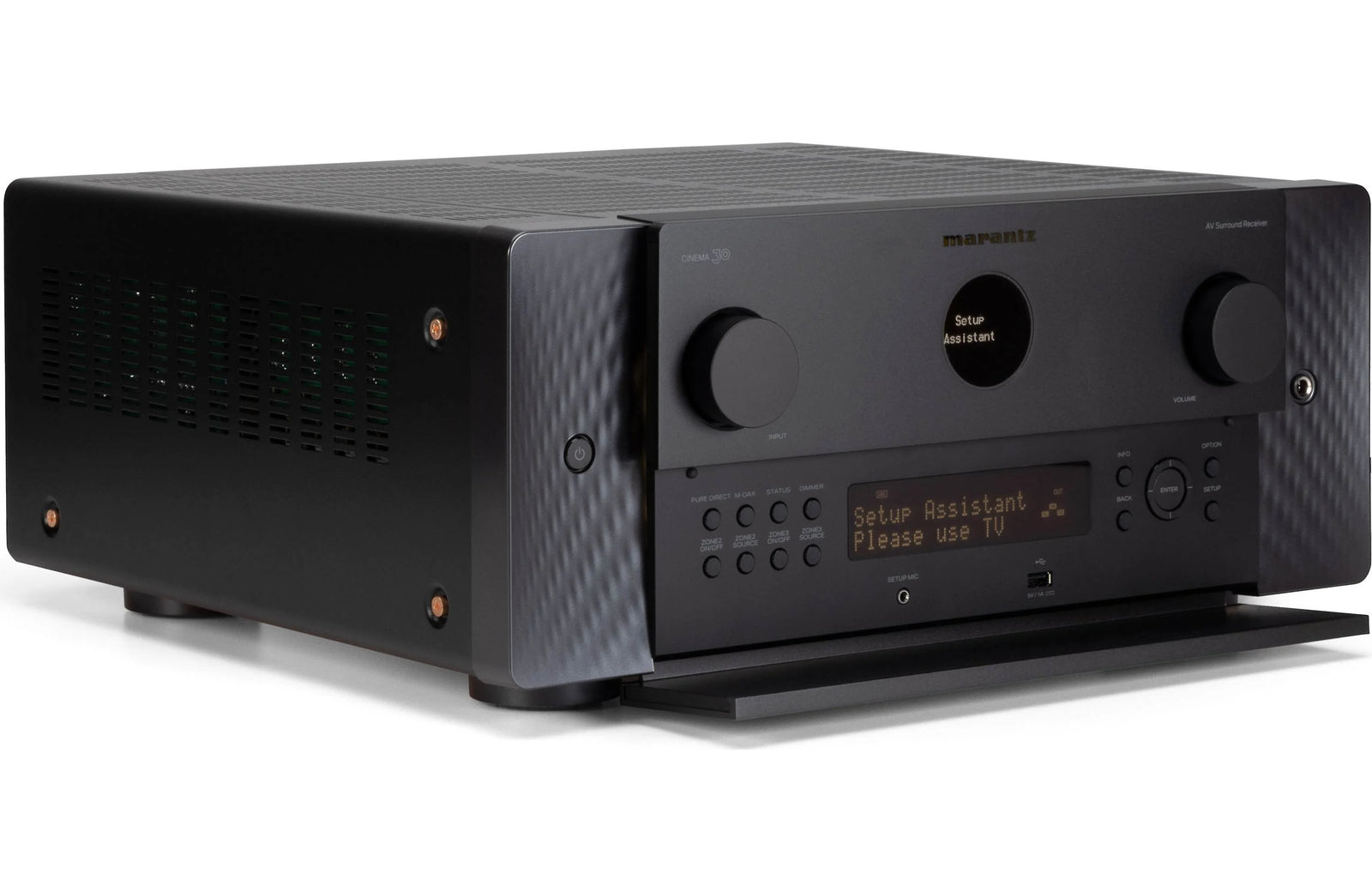 Marantz Cinema 30 11.4 Channel Reference 8K A/V Receiver with Dolby Atmos and Built-In Streaming Open Box