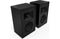 Klipsch Rebellion Premium Stand-Mount Bookshelf Speakers (Pair) in black ash with deep bass and crystal-clear sound.