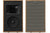 Klipsch Rebellion Premium Stand-Mount Bookshelf Speakers (Pair) in American Walnut finish with modern acoustic design.
