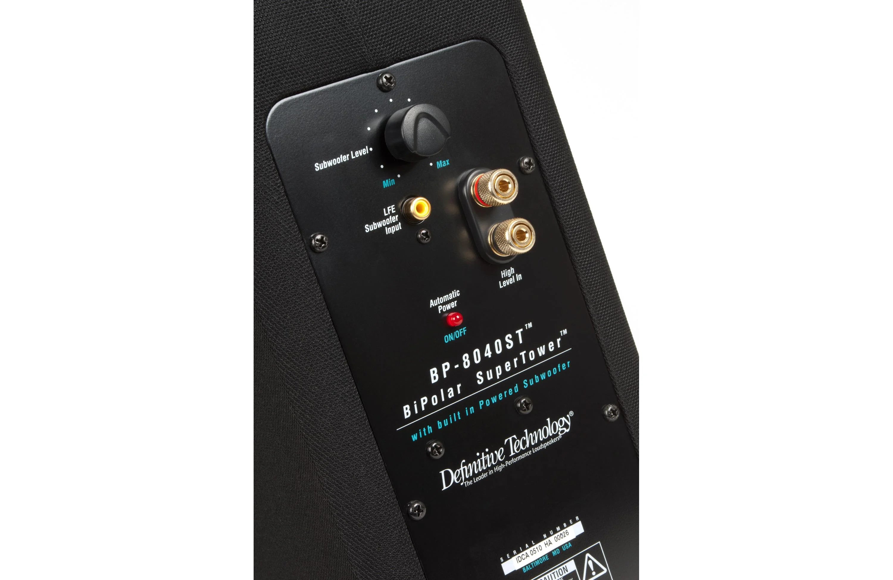 Definitive Technology BP-8040ST Bipolar Floorstanding Speaker with Integrated Subwoofer (Each) - Safe and Sound HQ