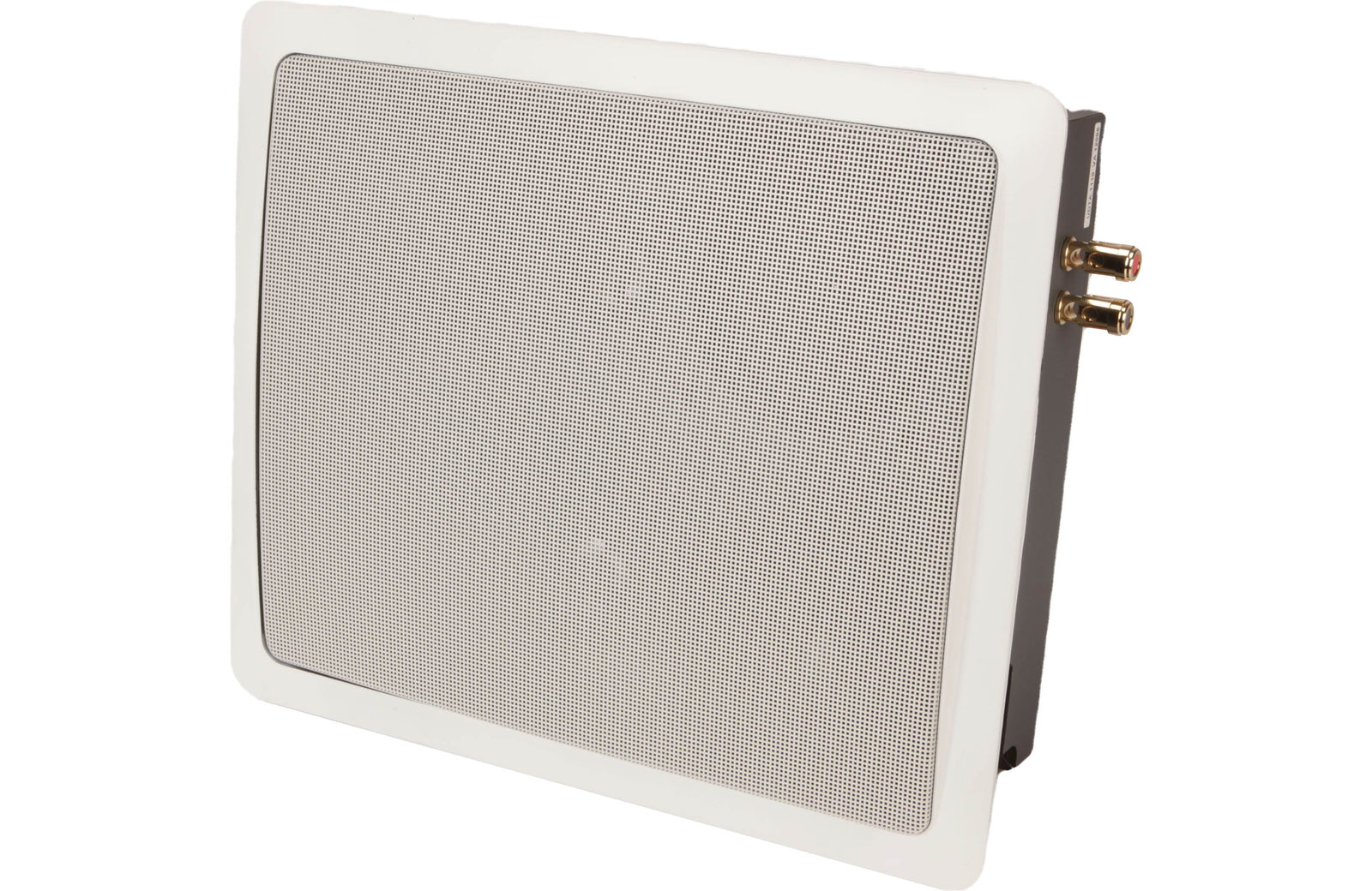 Definitive Technology UIW RSS II Reference In-ceiling/In-wall Bipolar Loudspeaker (Each) with mesh grille and connectors.