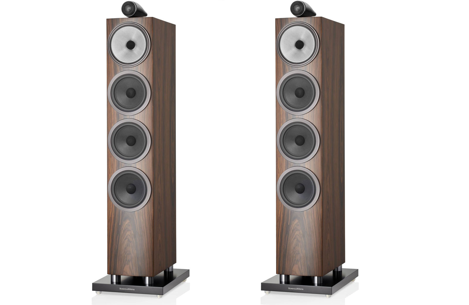 Bowers & Wilkins 702 S3 3-Way Floorstanding Speaker (Pair) displayed with elegant wooden finish and advanced speaker design.