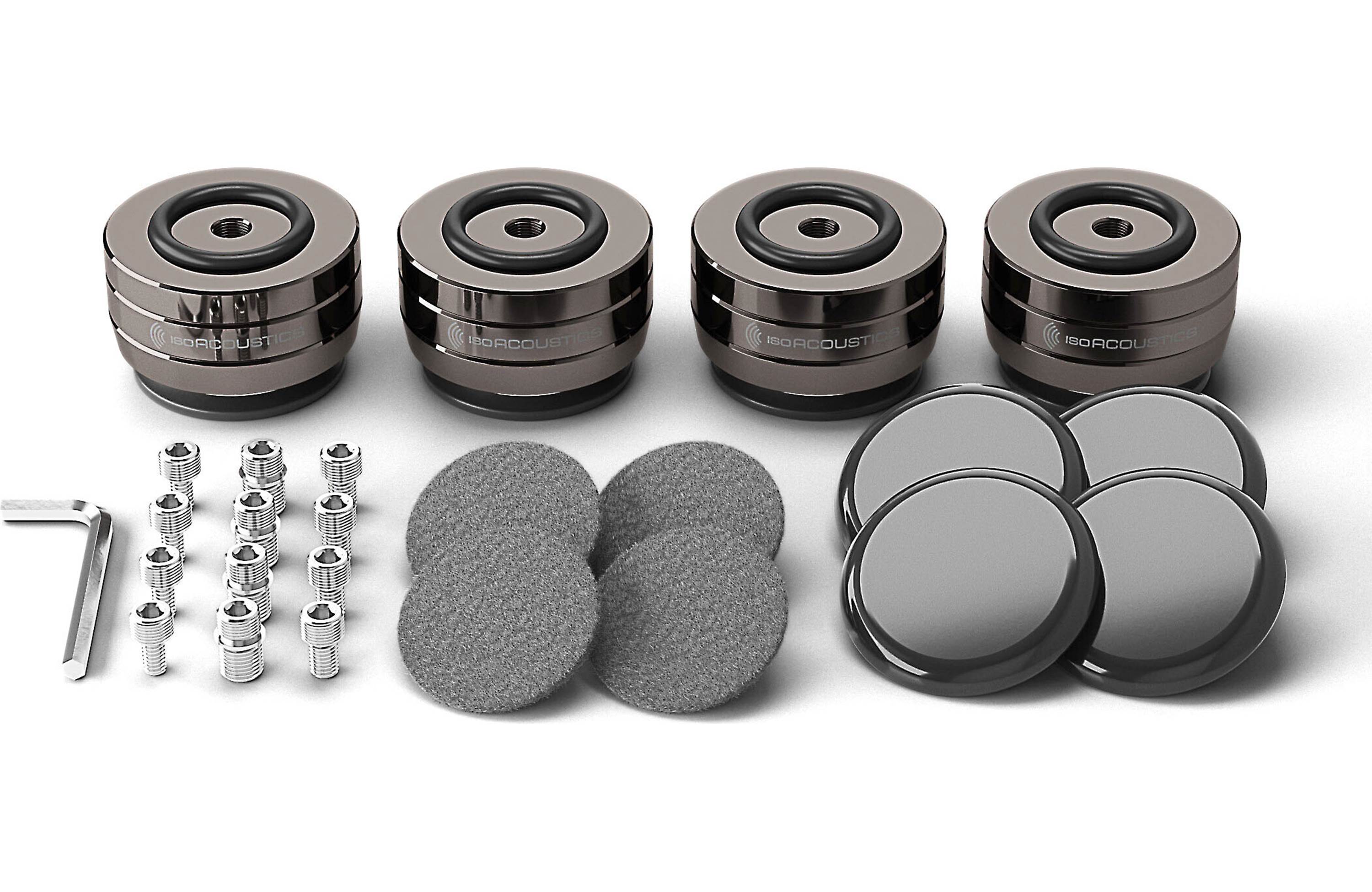 Isoacoustics Gaia I Neo Isolation Feet (4 Pack) - Safe and Sound HQ