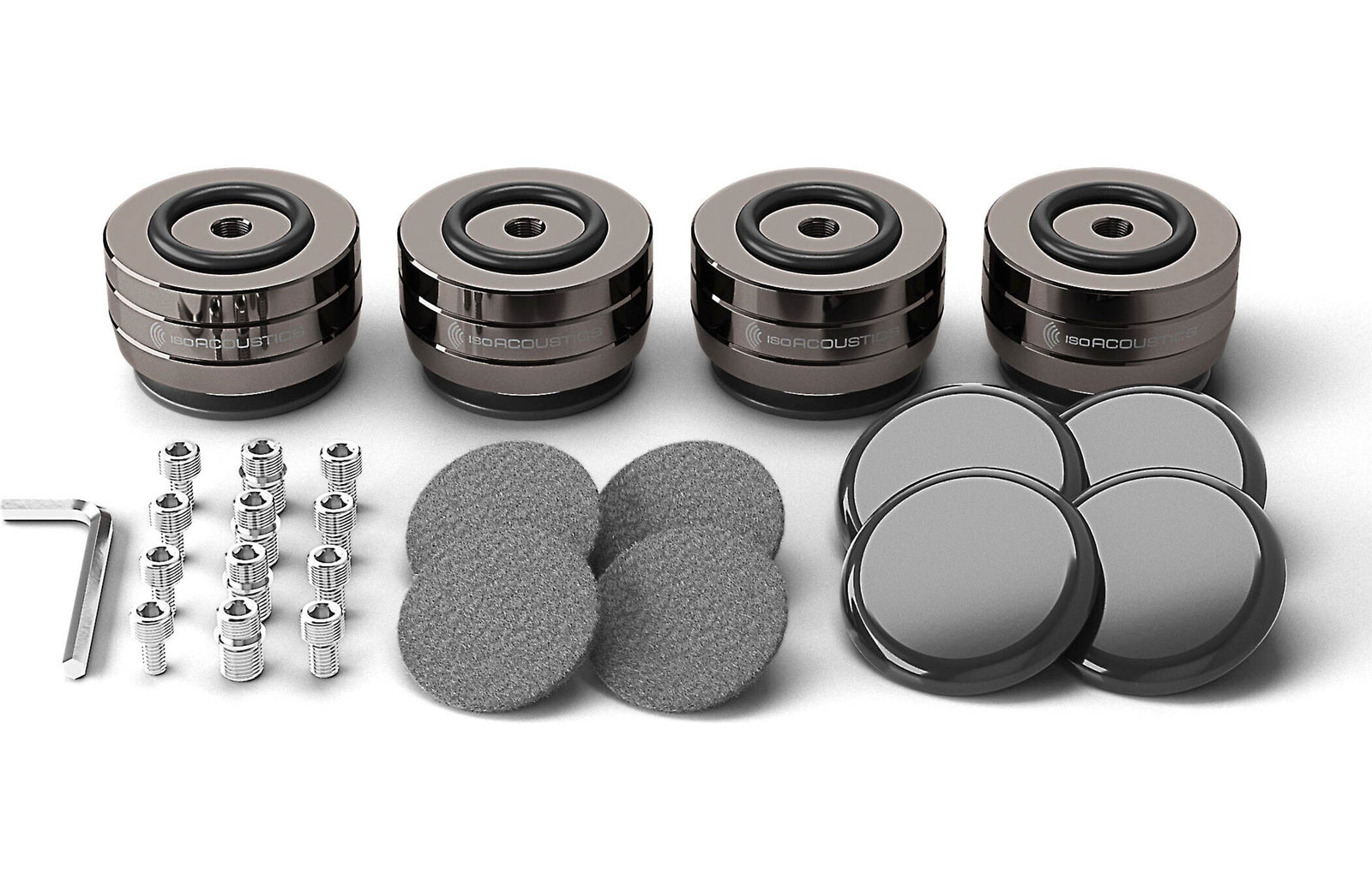 Isoacoustics Gaia I Neo Isolation Feet (4 Pack) - Safe and Sound HQ