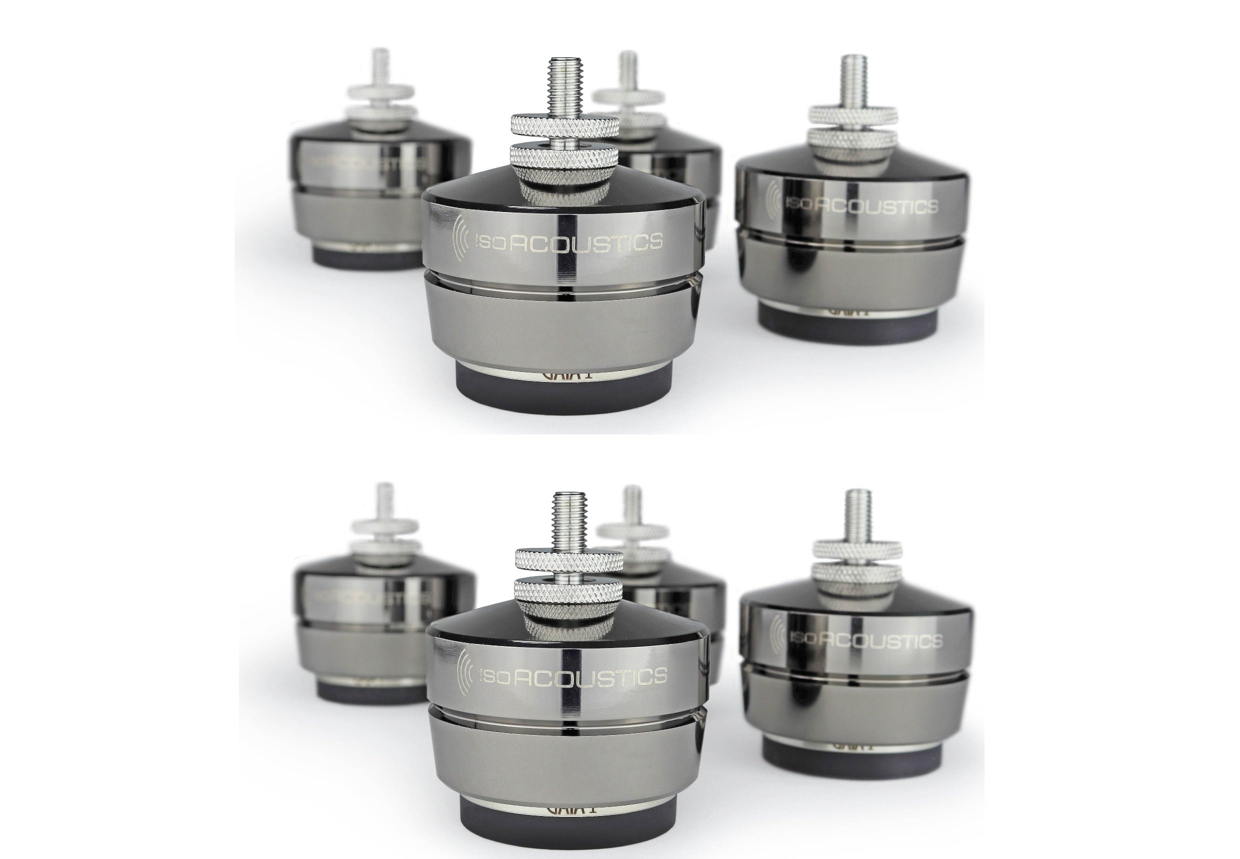 Isoacoustics Gaia I Isolation Feet (8 Pack) - Safe and Sound HQ
