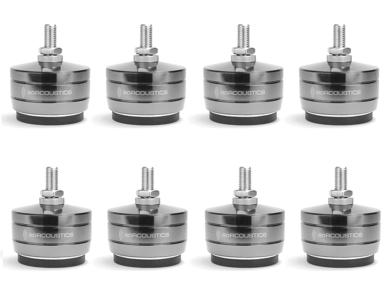 Isoacoustics Gaia Titan Theis Isolation Feet (8 Pack) - Safe and Sound HQ