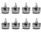 Isoacoustics Gaia Titan Theis Isolation Feet (8 Pack) - Safe and Sound HQ