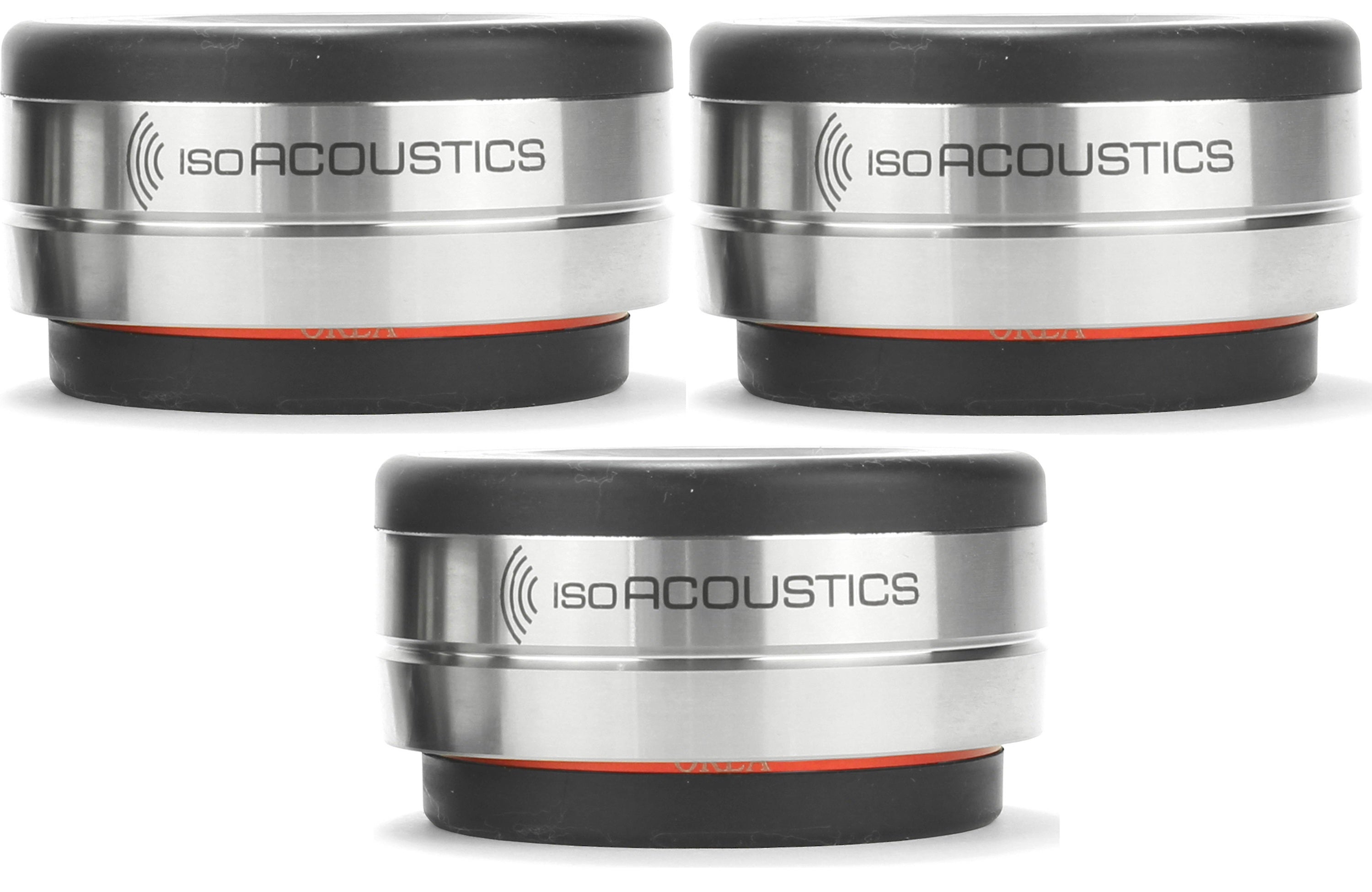 Isoacoustics Orea Bordeaux Isolator 3-Pack - Safe and Sound HQ