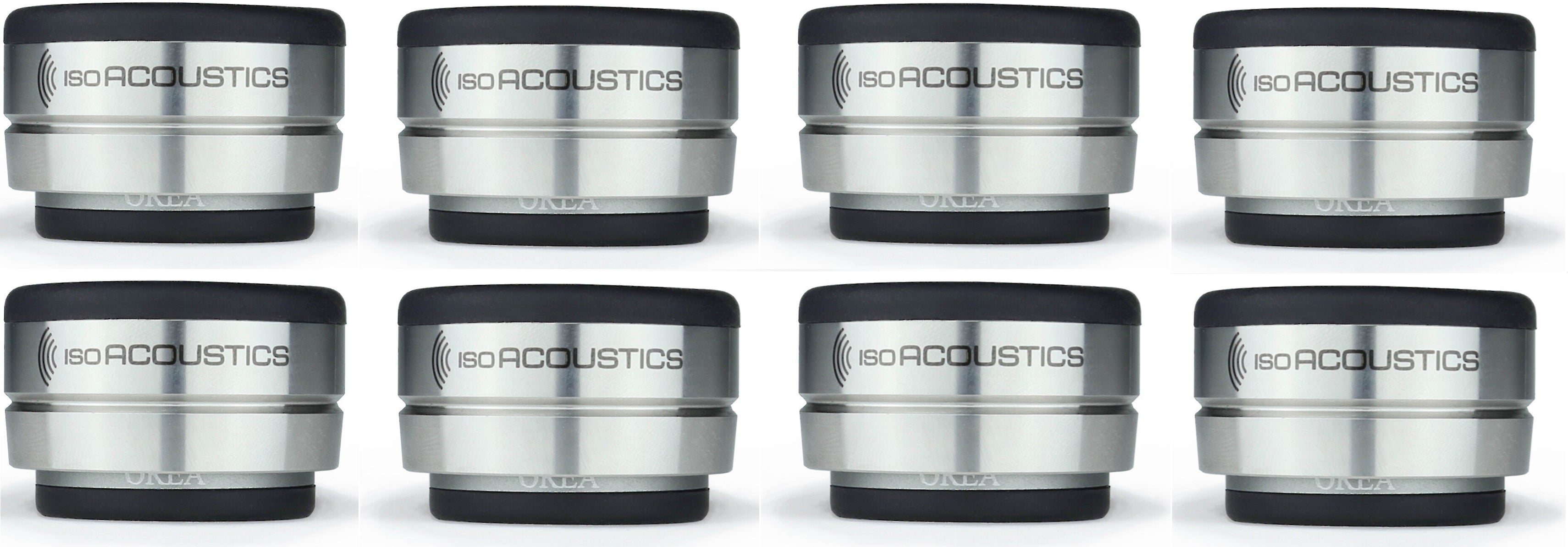 Isoacoustics Orea Graphite Vibration Isolator (8-Pack) - Safe and Sound HQ