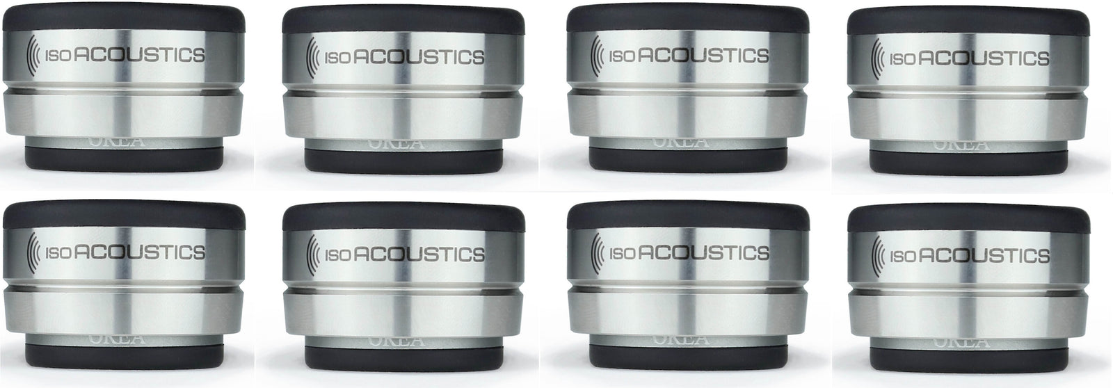 Isoacoustics Orea Graphite Vibration Isolator (8-Pack) - Safe and Sound HQ