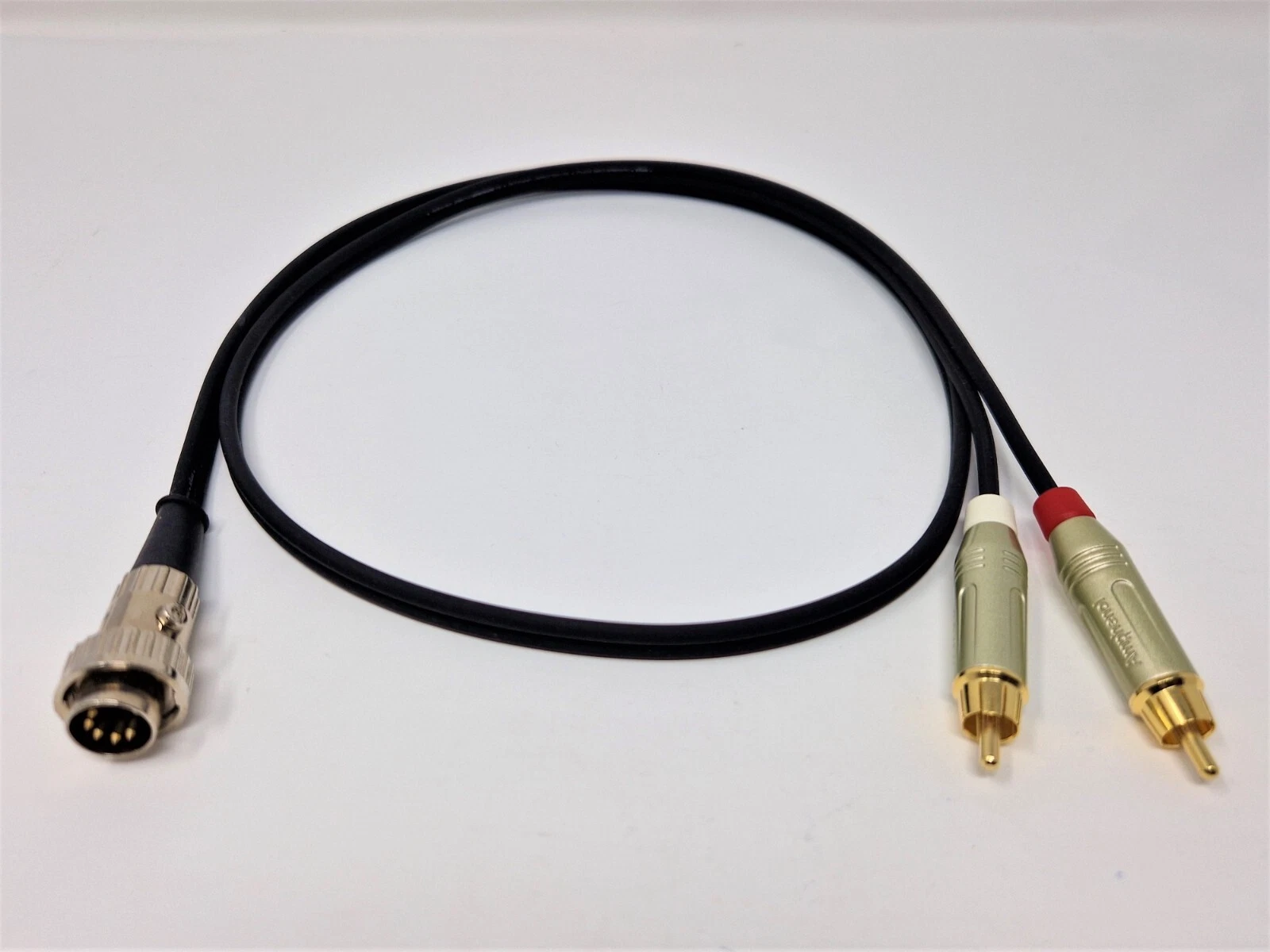 Sommer Onyx Dual Mono Stereo Twin Cable Pure OFC 5 Pin Din Interconnect Cable 1 Meter - Safe and Sound HQ