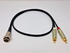 Sommer Onyx Dual Mono Stereo Twin Cable Pure OFC 5 Pin Din Interconnect Cable 1 Meter - Safe and Sound HQ