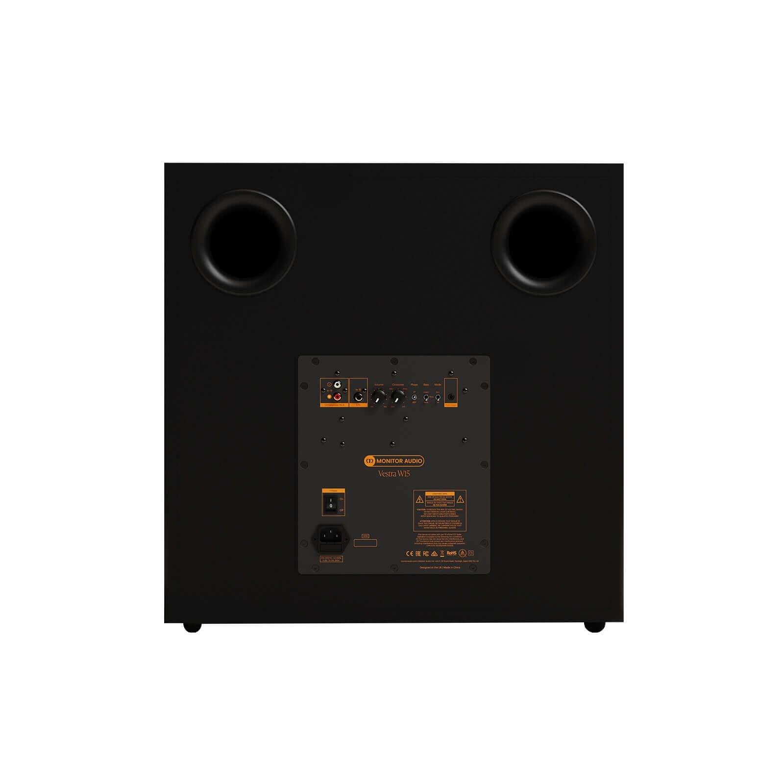 Monitor Audio Vestra W15 15" Powered Subwoofer (Each) - Safe and Sound HQ