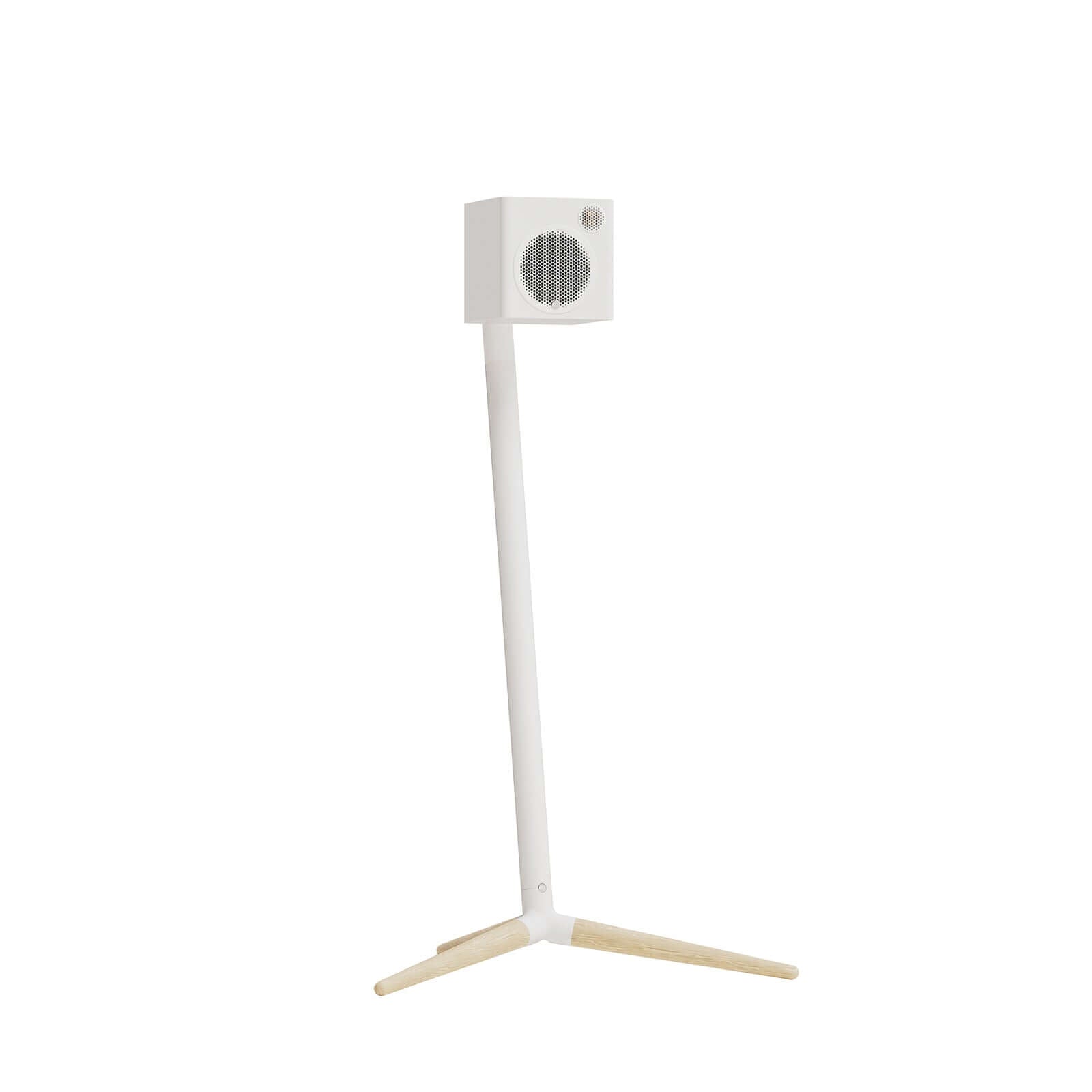 Monitor Audio Radius Floor Stands for Radius 1 4G and Radius 3 4G Speakers featuring wooden tripod design