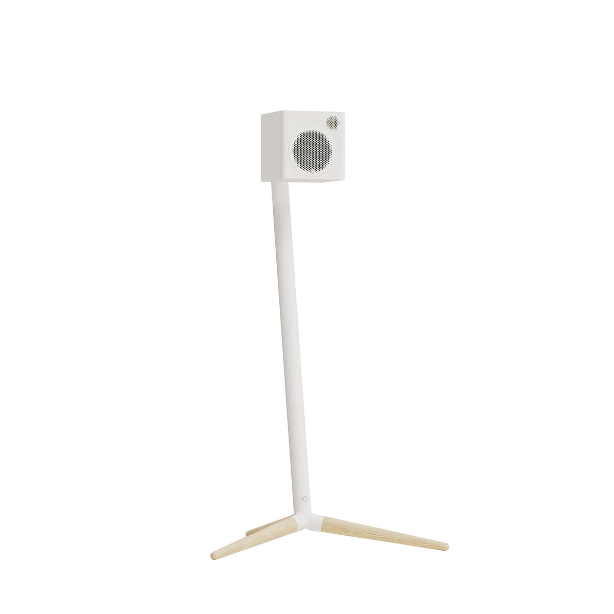 Monitor Audio Radius Floor Stands for Radius 1 4G and Radius 3 4G Speakers featuring wooden tripod design