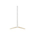 Monitor Audio Radius Floor Stands for Radius 1 4G and Radius 3 4G Speakers with wooden tripod legs.