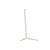 Monitor Audio Radius Floor Stands for Radius 1 4G and Radius 3 4G Speakers in white with wooden tripod legs.