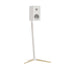 Monitor Audio Radius Floor Stands for Radius 1 4G and Radius 3 4G Speakers white design with wooden tripod legs.
