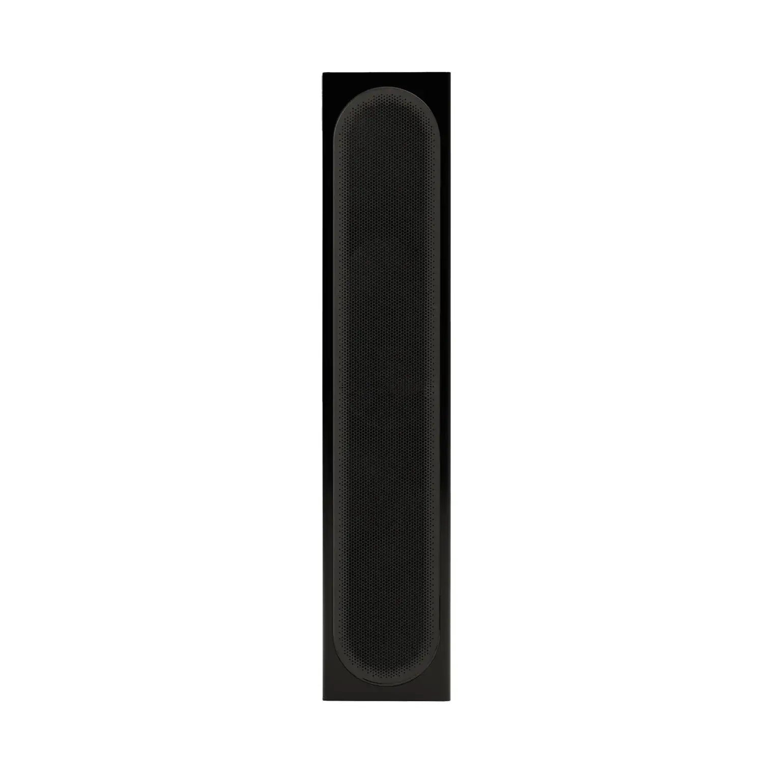 Monitor Audio Radius On-Wall 4G On-Wall Speaker (Each) front view in sleek black finish.