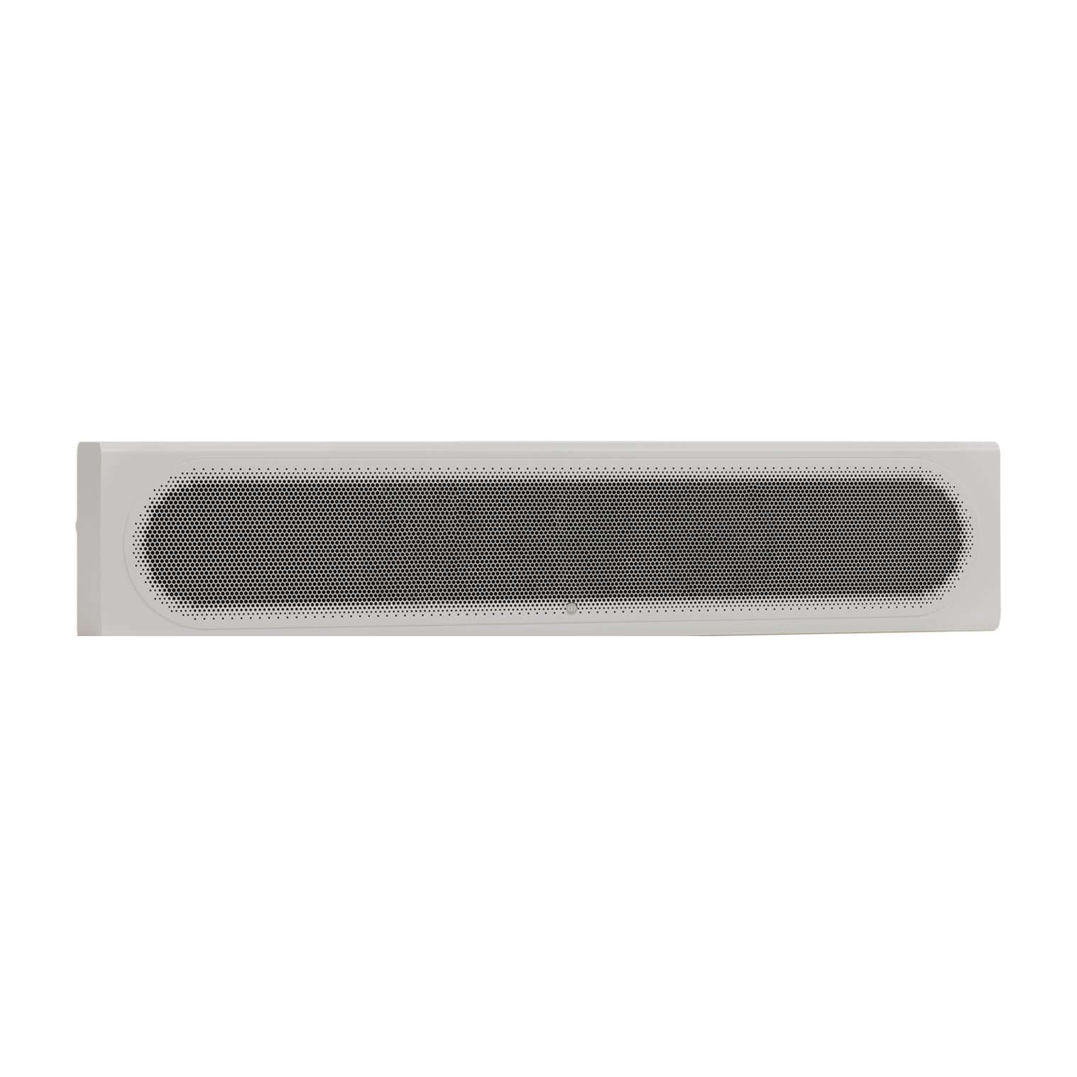 Monitor Audio Radius On-Wall 4G On-Wall Speaker (Each) in Satin White finish with sleek design and perforated grille.