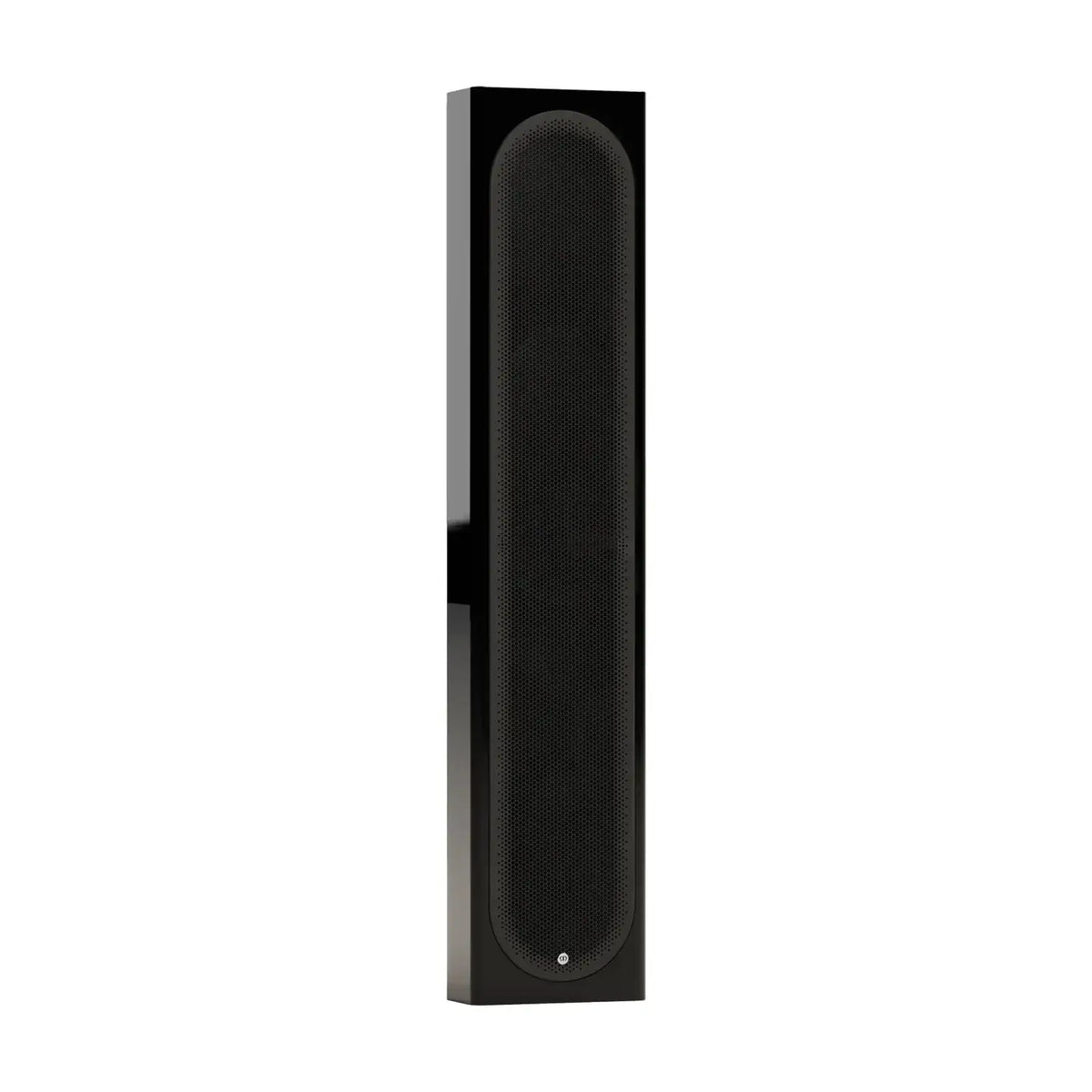Monitor Audio Radius On-Wall 4G On-Wall Speaker (Each) in sleek black design, ideal for enhancing TV audio.