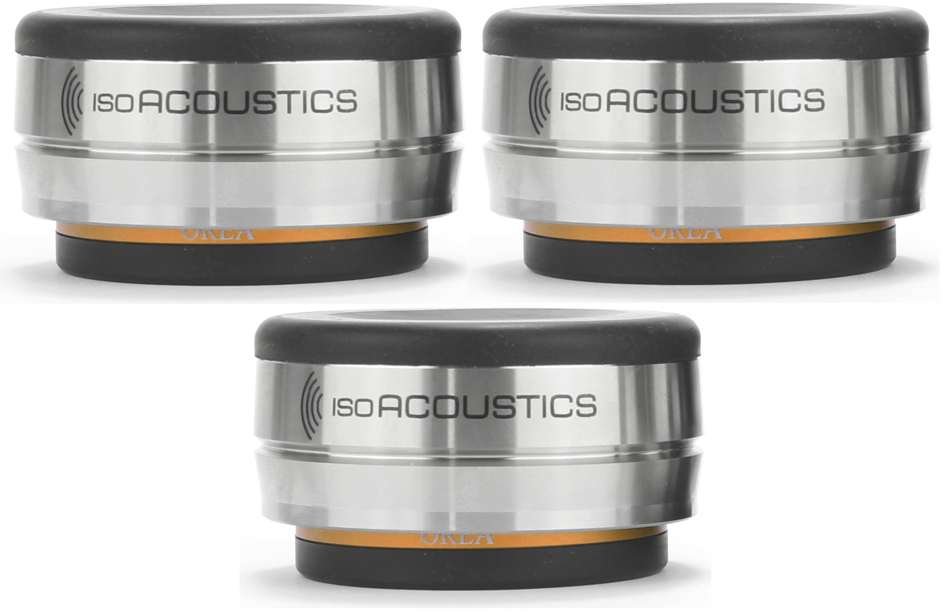 Isoacoustics Orea Bronze Vibration Isolator (3-Pack) - Safe and Sound HQ