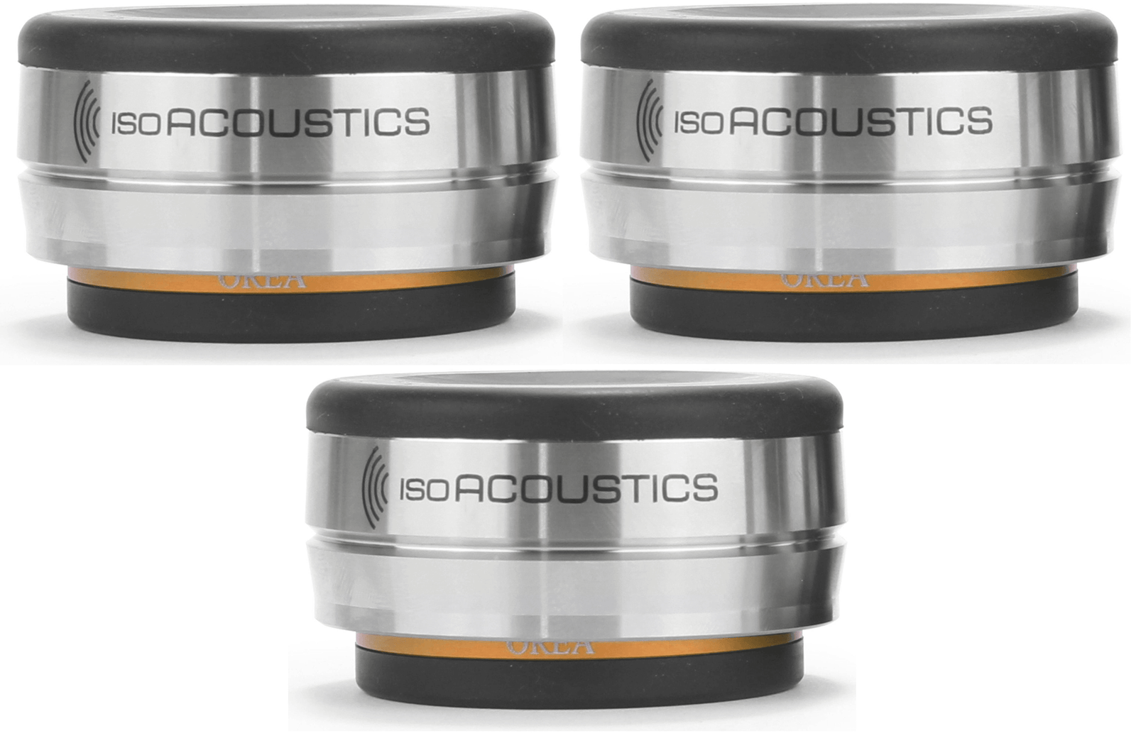 Isoacoustics Orea Bronze Vibration Isolator (3-Pack) - Safe and Sound HQ