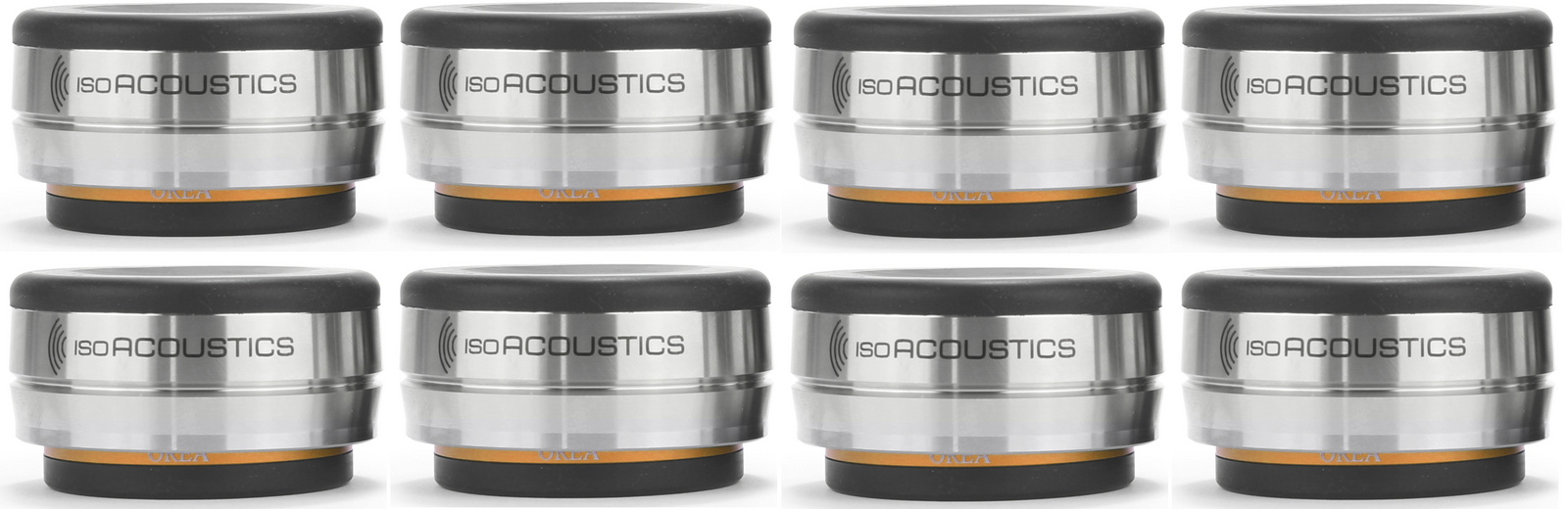 Isoacoustics Orea Bronze Vibration Isolator (8-Pack) - Safe and Sound HQ