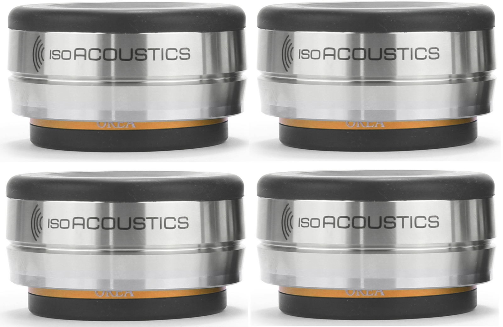 Isoacoustics Orea Bronze Vibration Isolator (4-Pack) - Safe and Sound HQ