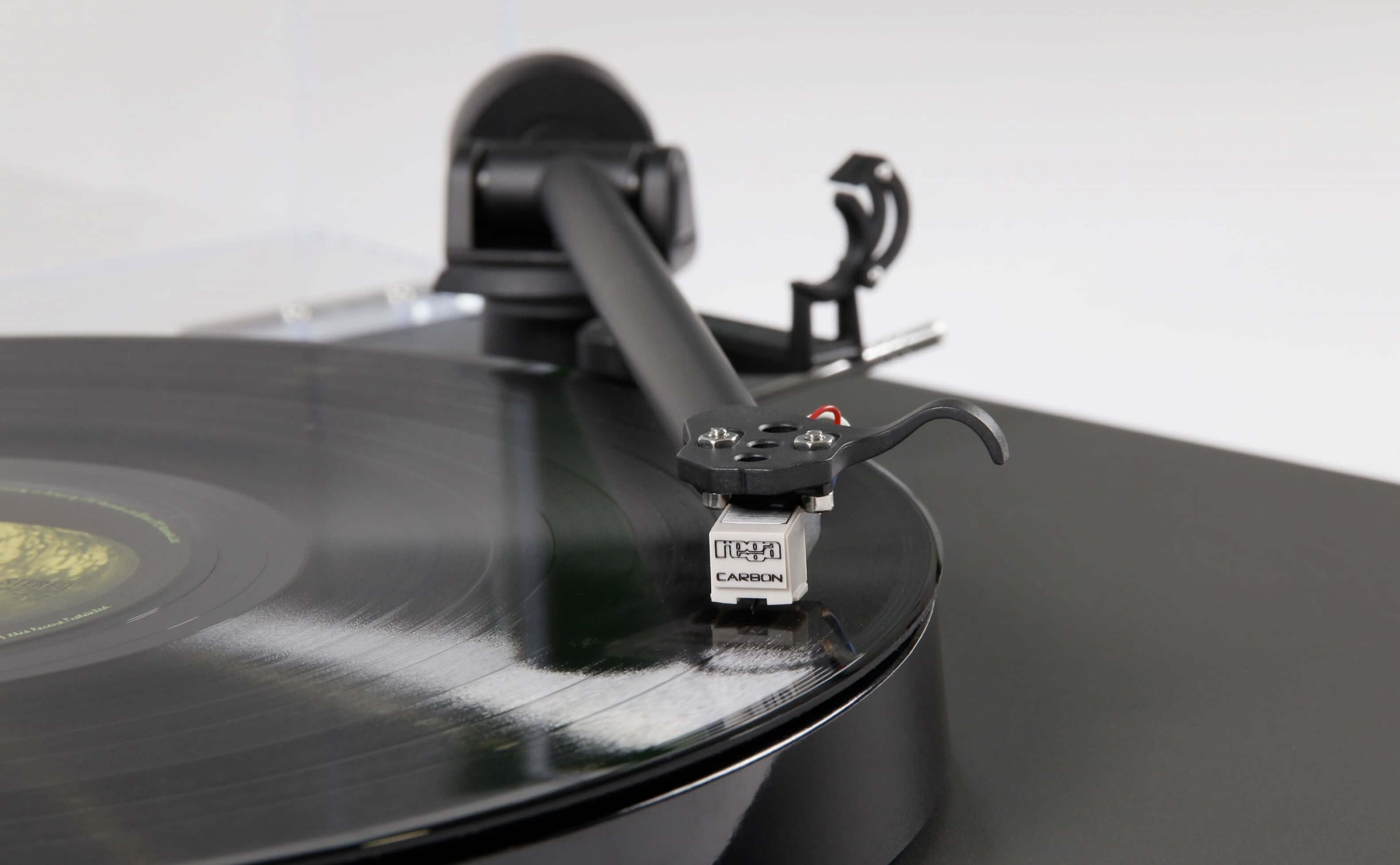 Rega Planar 1 Turntable with Carbon MM Cartridge Matte Black Open Box - Safe and Sound HQ