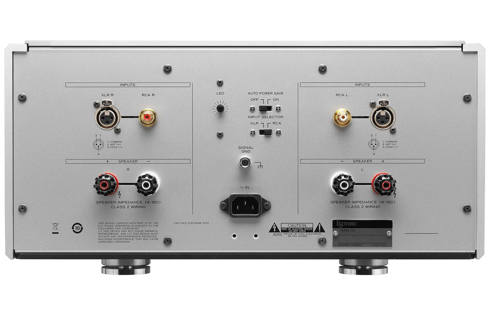 Esoteric S-02 S Series Stereo Power Amplifier - Safe and Sound HQ