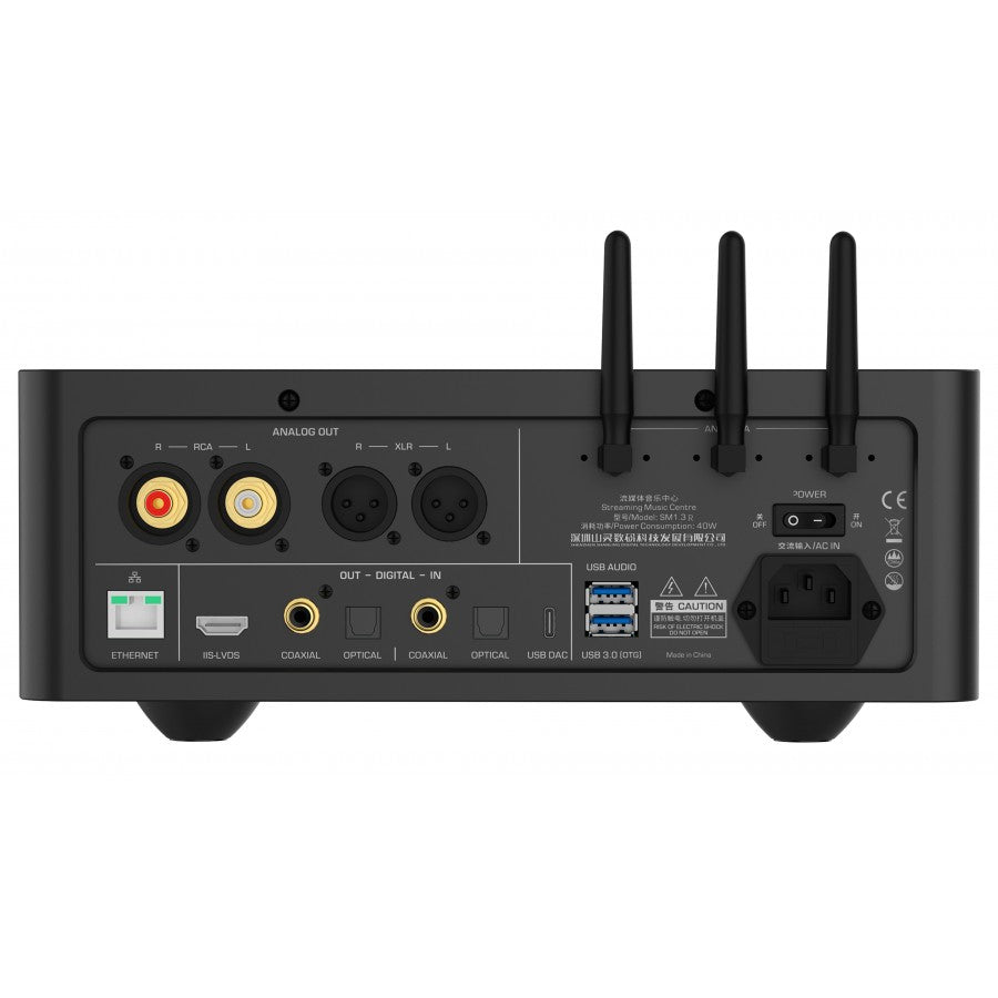 Shanling SM1.3R High-Resolution Music Streamer, Headphone Amp, and R2R DAC - Safe and Sound HQ