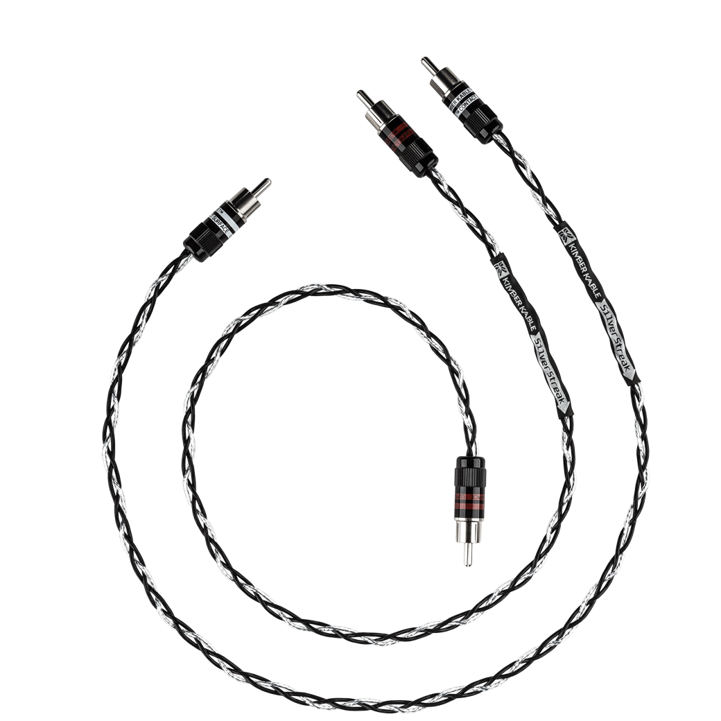 Kimber Kable Silver Streak SE Analog Interconnect with RCA (Pair) - Safe and Sound HQ
